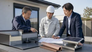 栄住産業 M&A｜栄住産業の金属防水事業とヤマエ久野によるM&Aの関係を示す公開情報ベースの事例図解