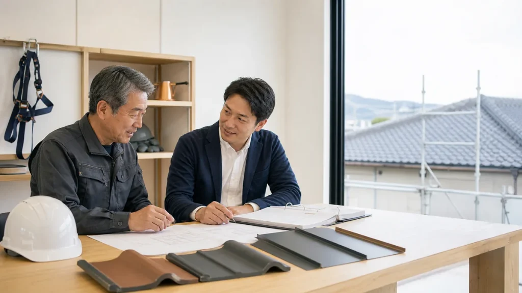 屋根工事会社 M&A｜屋根工事会社のM&Aで売却準備・企業価値・許可・職人・保証の引継ぎを確認する経営者